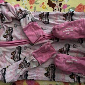 Barbie Pink Kids Pajamas